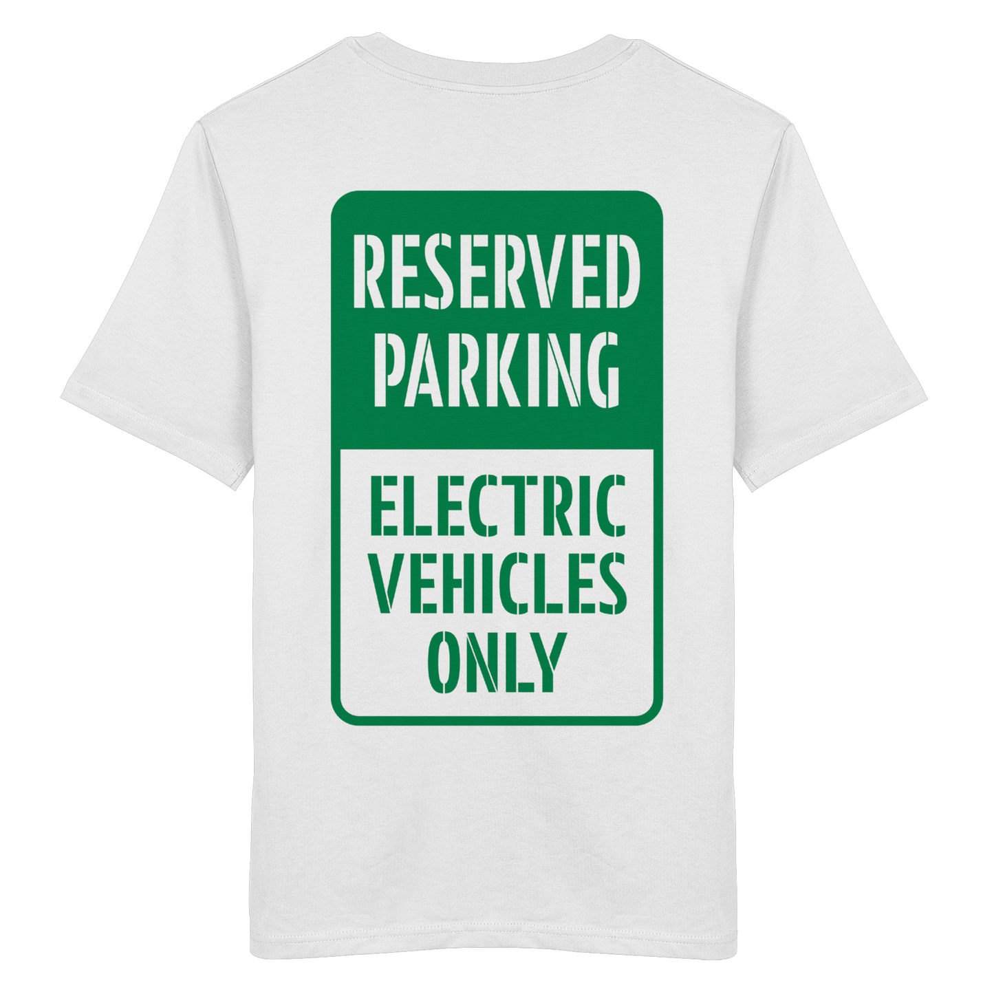 Range Axiety - EV Parking Only - Organic Shirt