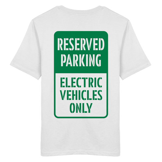 Range Axiety - EV Parking Only - Organic Shirt